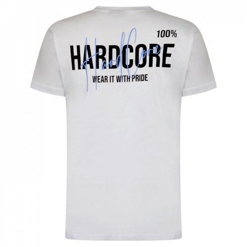 White 100 Hardcore T Shirt Signature 305304100 Shortsleeve