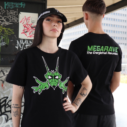 Megarave 2024 Green T Shirt MR24SS Shortsleeve Rigeshop