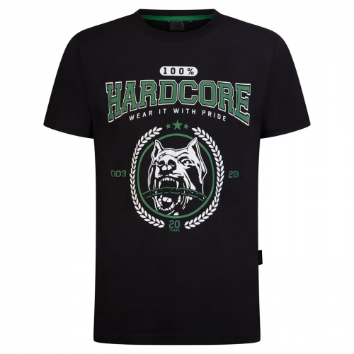 Hardcore Shirt College Black Shortsleeve