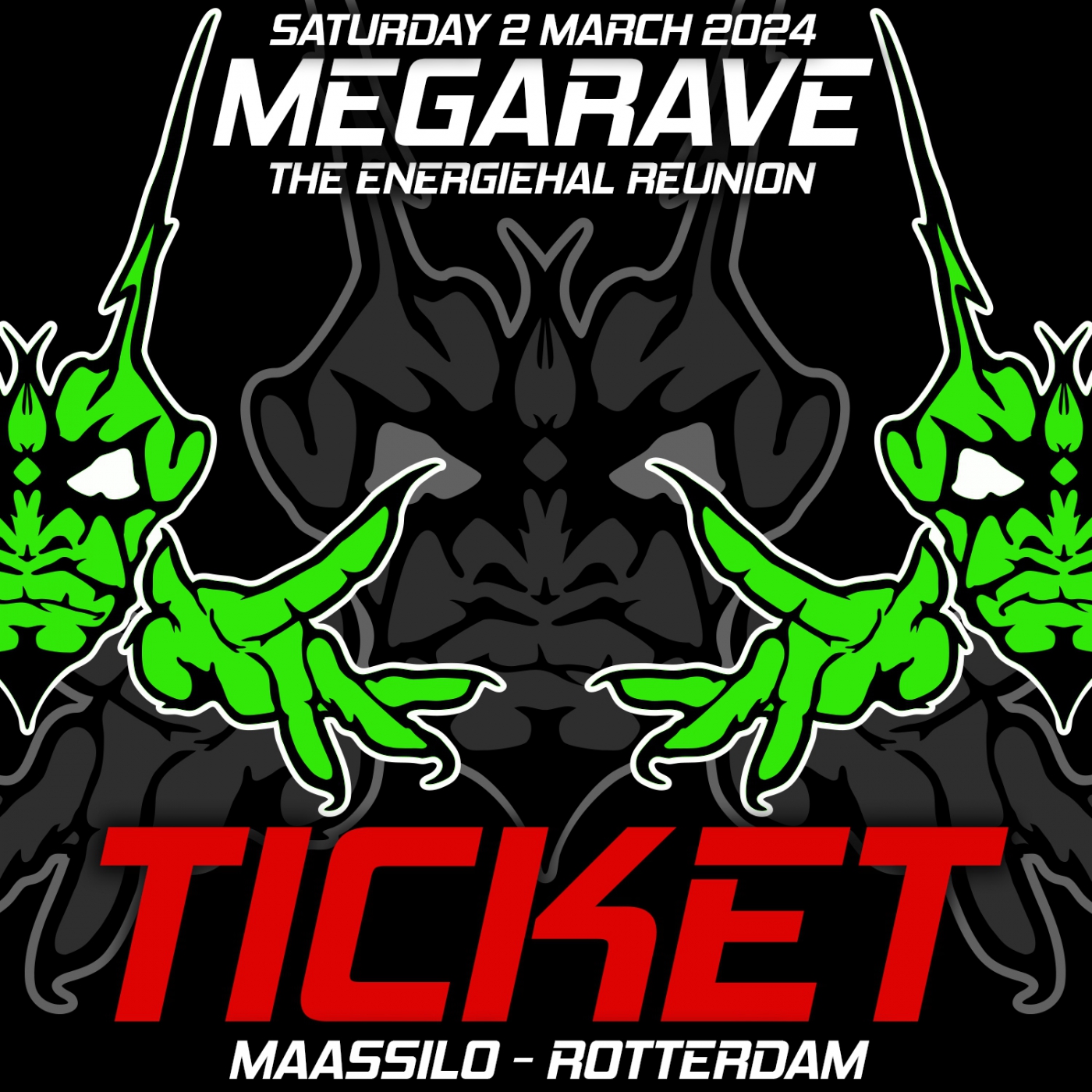 Megarave Physical Ticket 2 March 2024 MR2M24TICKET Ticket Rigeshop