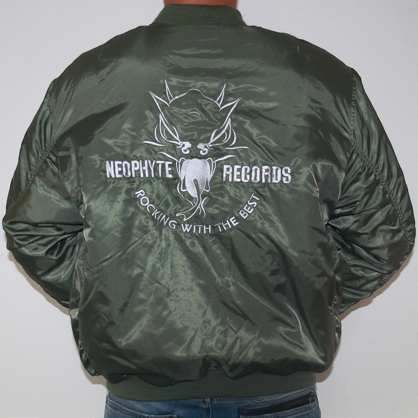 Neophyte records Bomber Green (NEORBOMGR) Jacket - Rigeshop