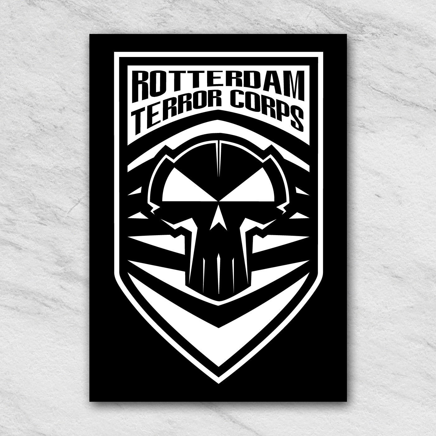 Rotterdam Terror Corps Logo sticker (RTCSTICK15) Sticker - Rigeshop