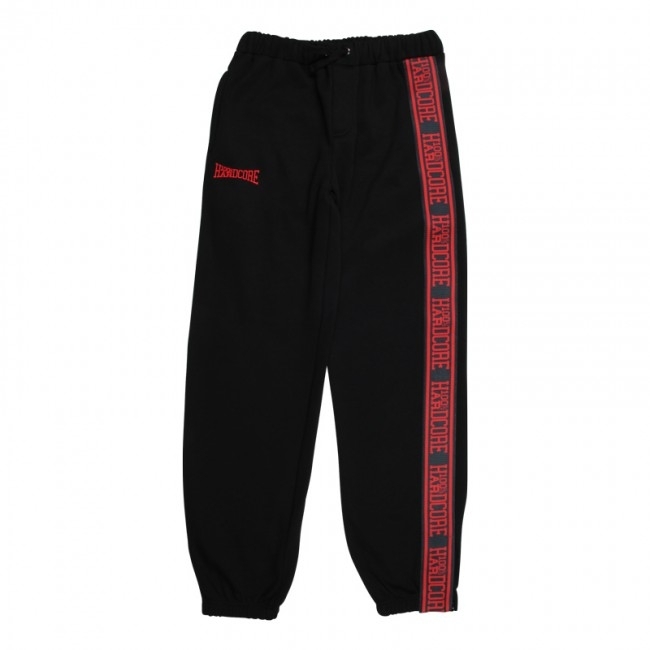 100% Hardcore Jogging Pant Stripe red (315048150) Pants - Rigeshop