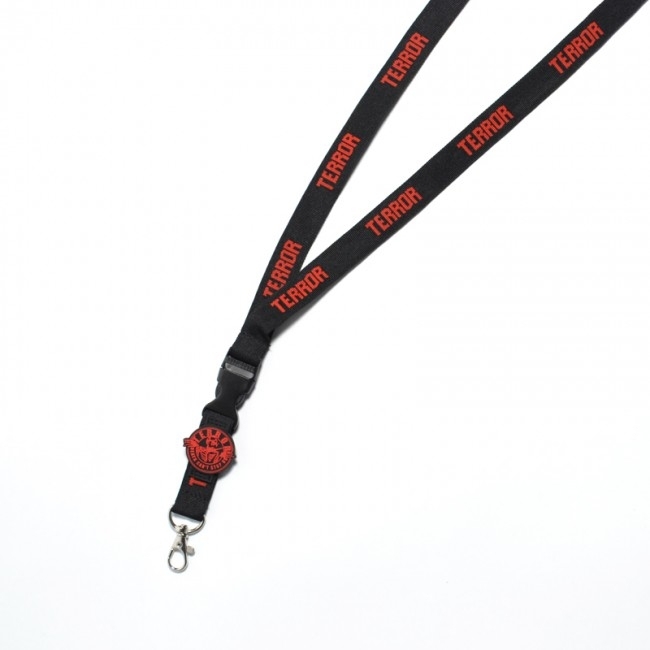 TERROR Lanyard Black/red (875LAN01150) Lanyard - Rigeshop