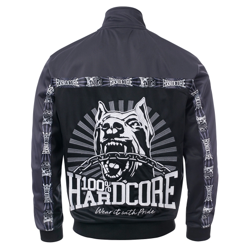 100% Hardcore Trainings jack classic grey (314TJ08065) Jacket - Rigeshop