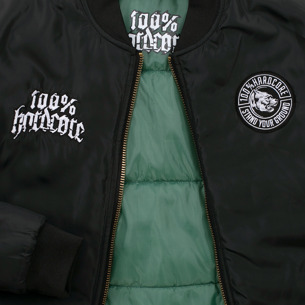 100% hardcore bomber Stand your ground (325374050) Jacket - Rigeshop