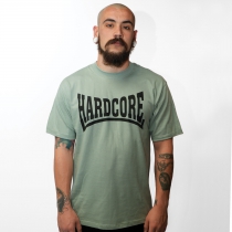 Hardcore logo t-shirt sage