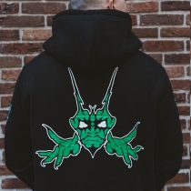 Megarave Hoodie - Green Logo