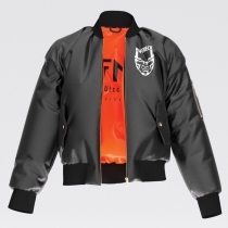 Ruffneck '90 Bomber Jacket Black