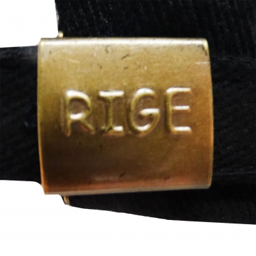 Black Megarave Cap - stitched