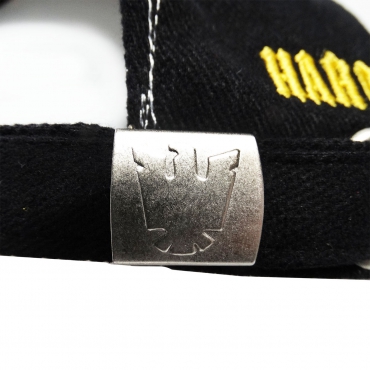 Hardcore Gladiators black cap gold stitched