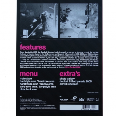 Decibel Festival 2005 live registration SUPER OFFER