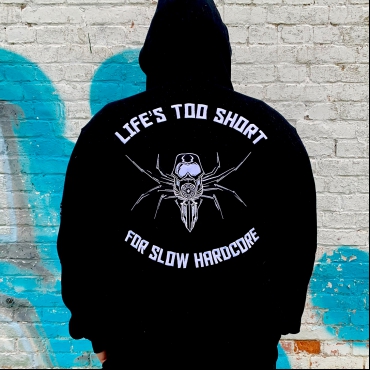 Partyraiser Life's Too Short hooded sweater