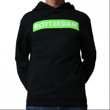 Black Rotterdam 220 BPM hooded sweater