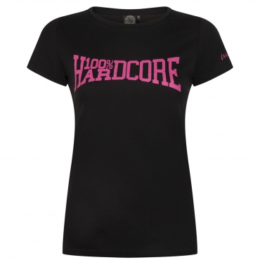 100% Hardcore Lady Shirt The Brand Pink