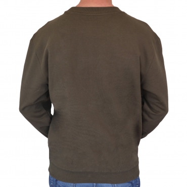 RTC army green sweater - 3D embossed