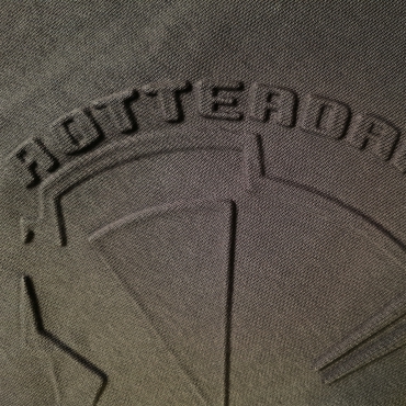 RTC army green sweater - 3D embossed