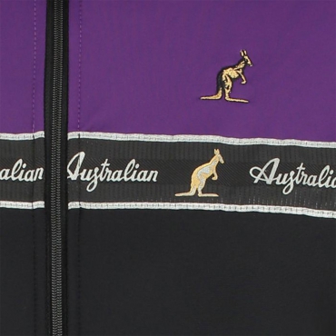 Australian Duo Jacket Purple - Black