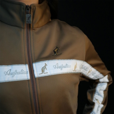 Australian logo jacket bronze tape