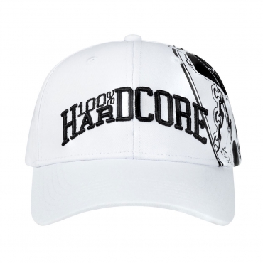 100% Hardcore Cap ''United We Stand'' White.