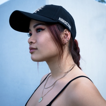 Uptempo Hardcore Cap Black