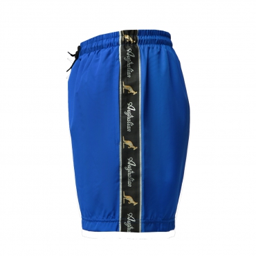 Australian Swimshort Blue - Black Bies