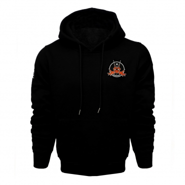 Megarave Hoodie 2025, Orange logo