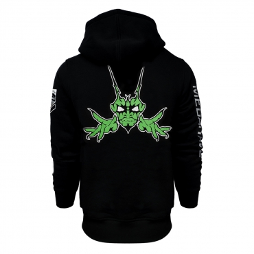 Megarave Hoodie - Green Logo