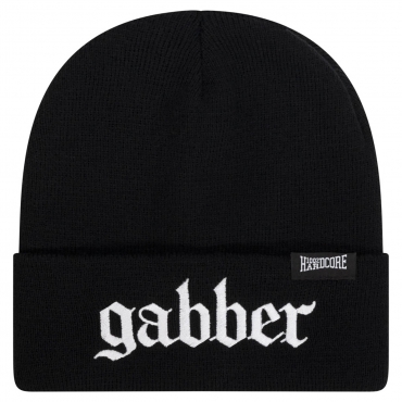 100% Hardcore Beanie Gabber Black