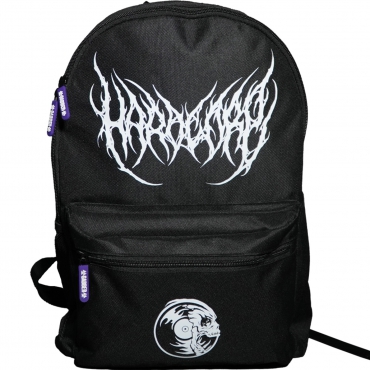 Backpack with HARDCORE logo