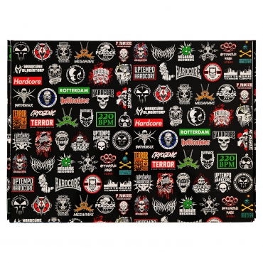 Black Hardcore Gift Box with logos