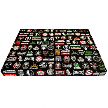 Black Hardcore Gift Box with logos