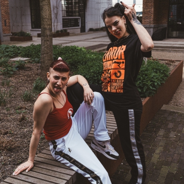 Australian Pants Black - White Bies