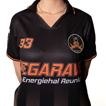 Megarave The Energiehal Reunion Orange Soccer Shirt