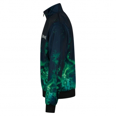 100% Hardcore Training Jacket - Green Flame