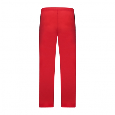 Australian Slim Fit Pants Acetate With Black Trim - Bright red