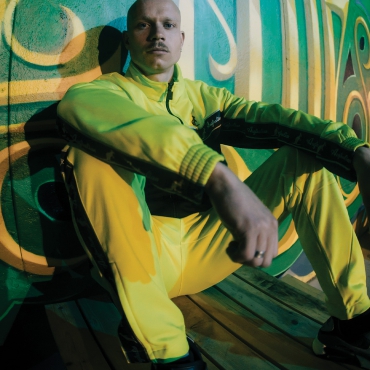 Australian Slim Fit Pants Acetate With Black Trim - Sulphure Spring