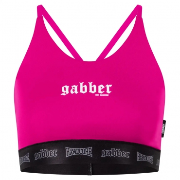 Gabber Lady Sport Top Taping Fuchsia