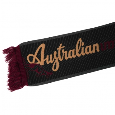 Australian Archive Scarf – Bordeaux/Beige