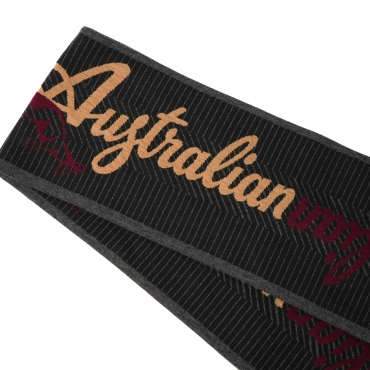 Australian Archive Scarf – Bordeaux/Beige