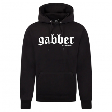 Gabber Hoodie Classic – Black