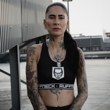 Ruffneck Lady RacerBack Top – Celestial