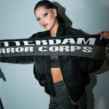 Rotterdam Terror Corps Scarf Duo Grey Black
