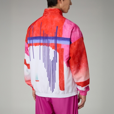 Australian Archive print jacket Gora pink