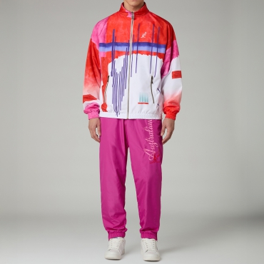 Australian Archive print jacket Gora pink