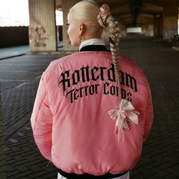 RTC REVERSIBLE BOMBER JACKET BLACK / PINK