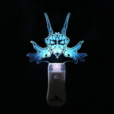 Megarave white small LED Flaslight