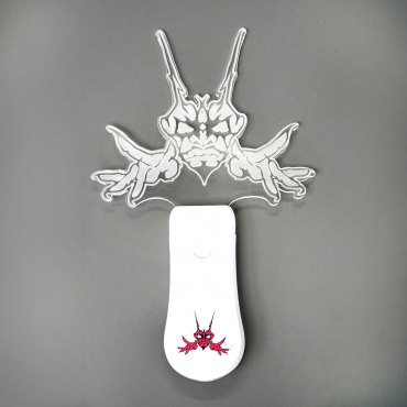 Megarave white small LED Flaslight