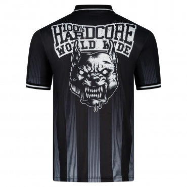 The 100% Hardcore Worldwide football shirt