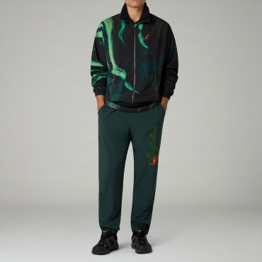 Australian Archive Pants Big Logo Green Orange